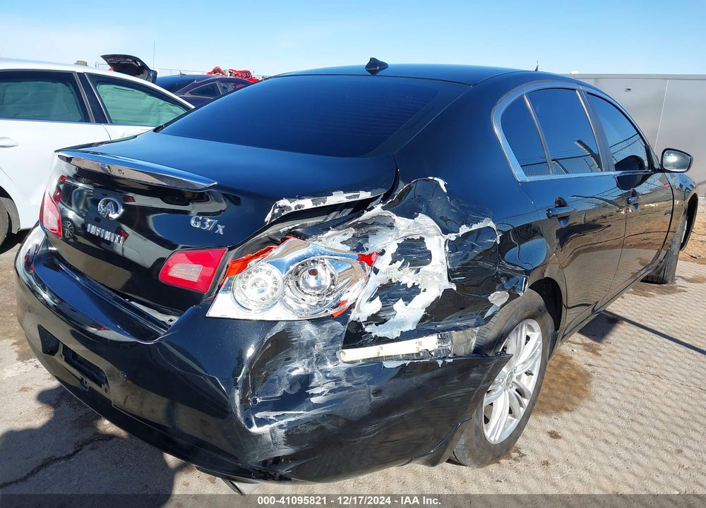 2011 INFINITI G37X VIN: JN1CV6AR6BM357034