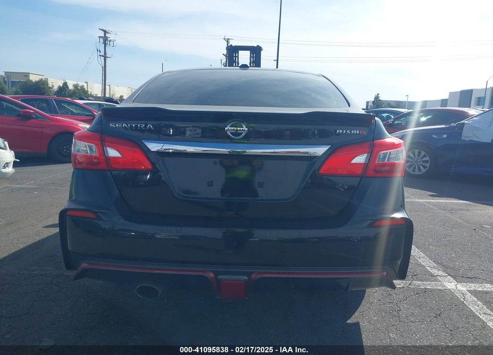 2018 NISSAN SENTRA NISMO VIN: 3N1CB7AP7JY236781