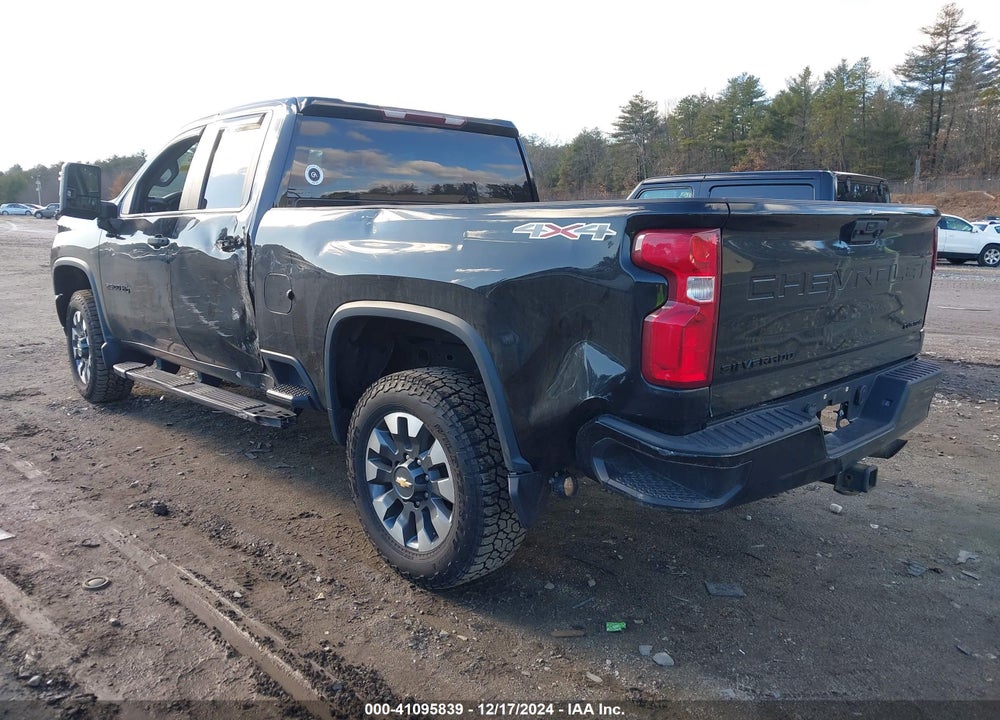 2021 CHEVROLET SILVERADO 2500HD 4WD DOUBLE CAB STANDARD BED CUSTOM VIN: 1GC5YME72MF203101