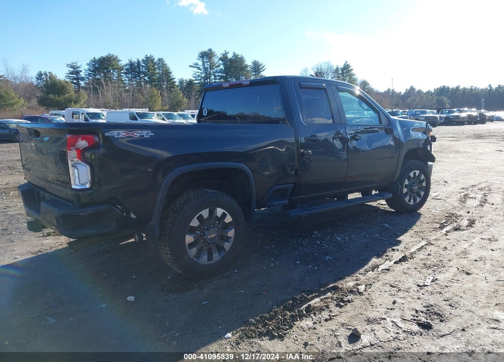 2021 CHEVROLET SILVERADO 2500HD 4WD DOUBLE CAB STANDARD BED CUSTOM VIN: 1GC5YME72MF203101