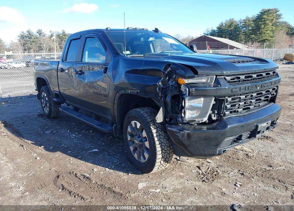 2021 CHEVROLET SILVERADO 2500HD 4WD DOUBLE CAB STANDARD BED CUSTOM VIN: 1GC5YME72MF203101