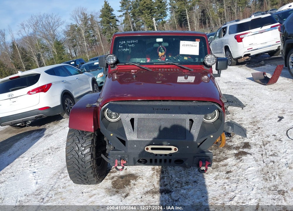 2008 JEEP WRANGLER UNLIMITED SAHARA VIN: 1J8GA59198L510502