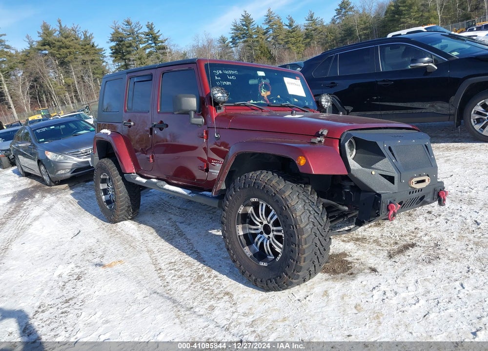 2008 JEEP WRANGLER UNLIMITED SAHARA VIN: 1J8GA59198L510502