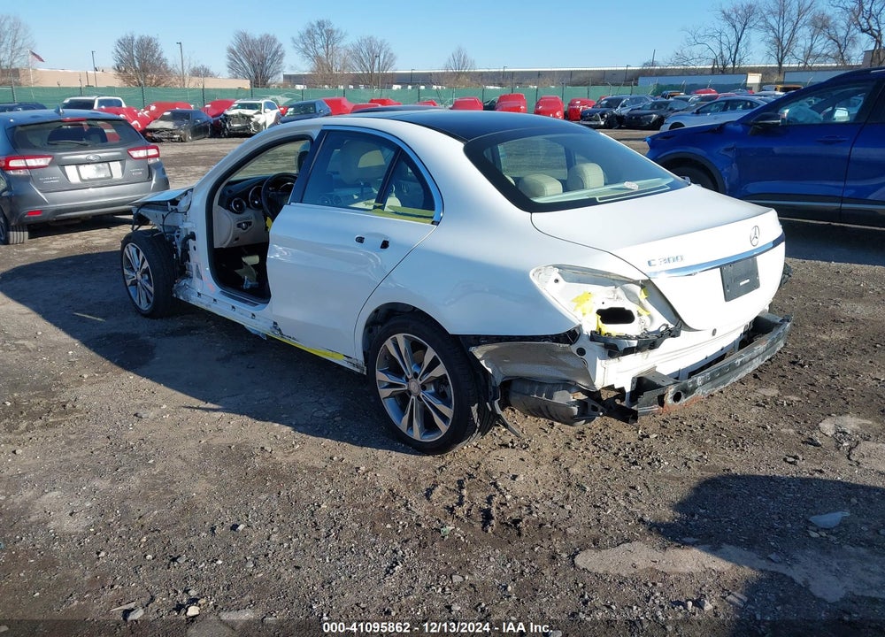 2017 MERCEDES-BENZ C 300 4MATIC/LUXURY 4MATIC/SPORT 4MATIC VIN: 55SWF4KB2HU205927