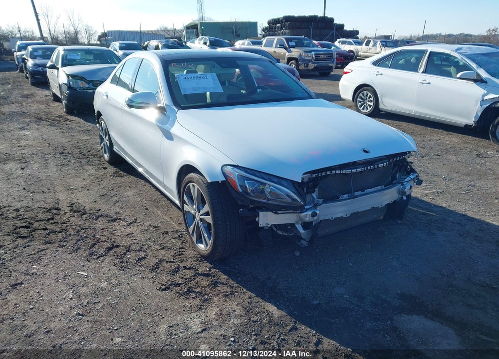 2017 MERCEDES-BENZ C 300 4MATIC/LUXURY 4MATIC/SPORT 4MATIC VIN: 55SWF4KB2HU205927