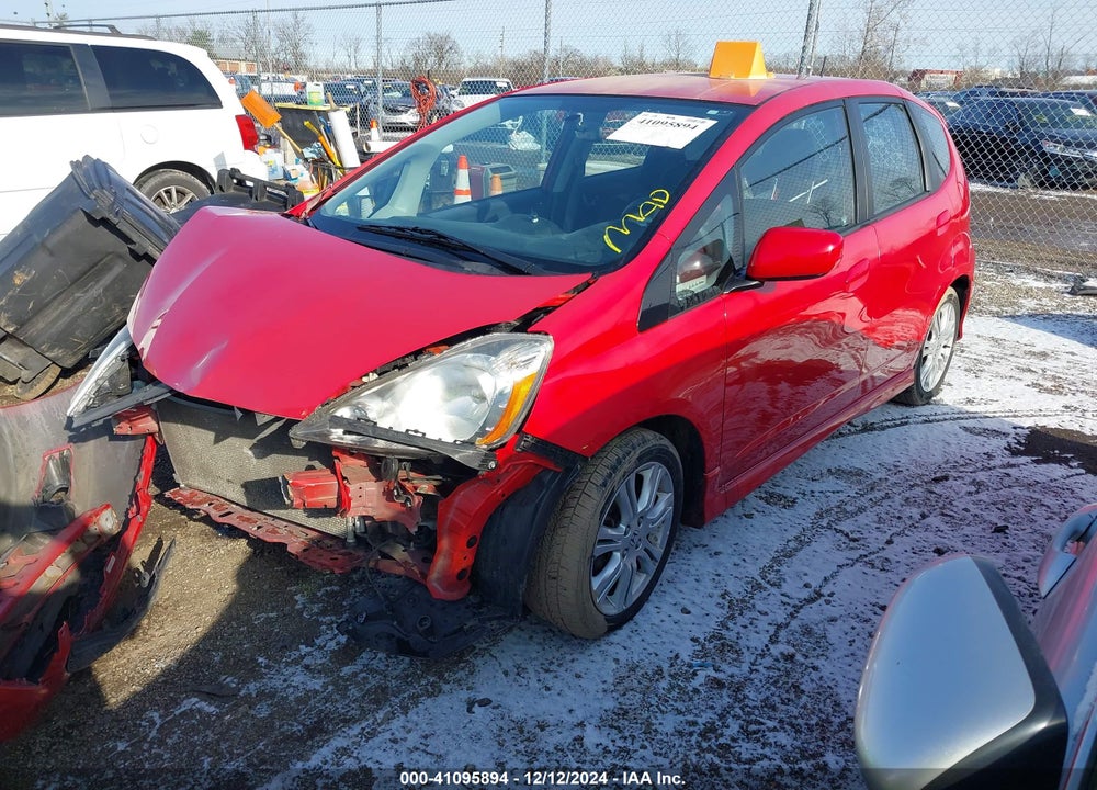 2009 HONDA FIT SPORT VIN: JHMGE88489S063949