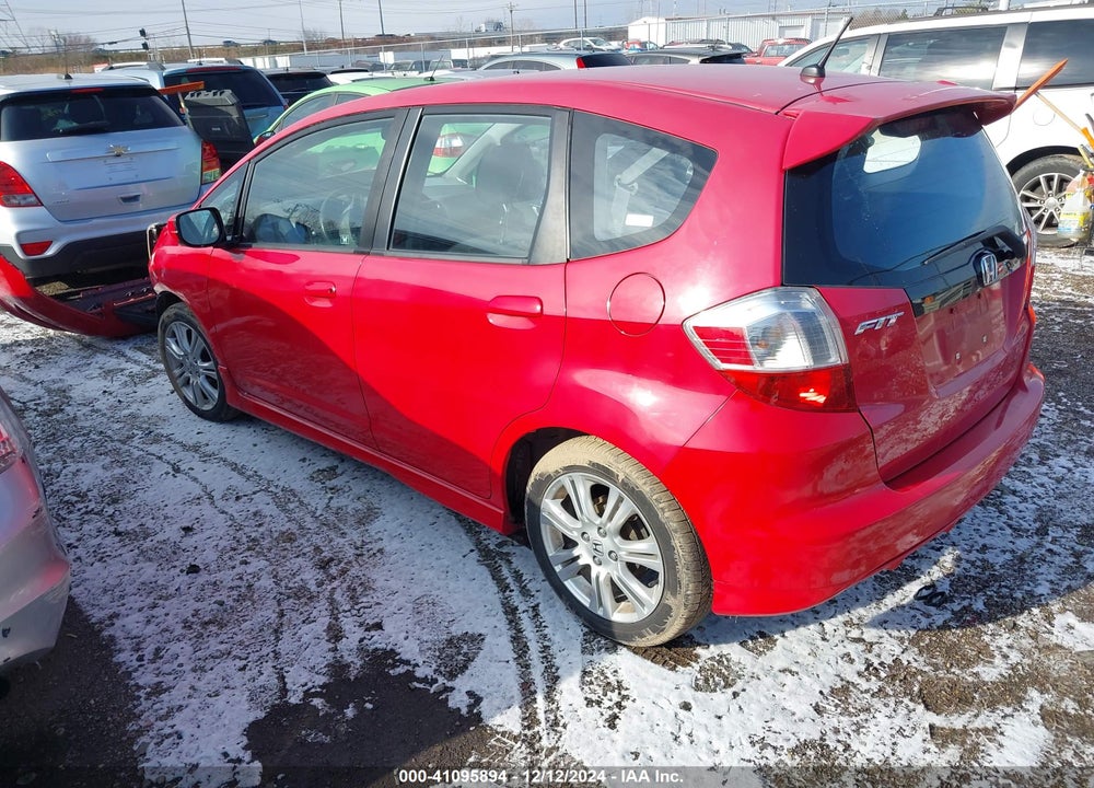 2009 HONDA FIT SPORT VIN: JHMGE88489S063949