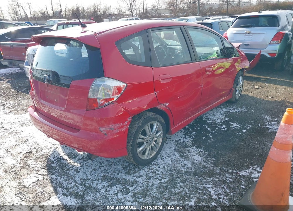 2009 HONDA FIT SPORT VIN: JHMGE88489S063949