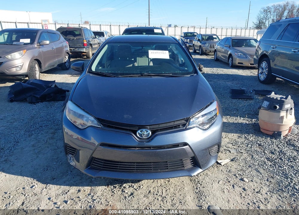 2015 TOYOTA COROLLA LE VIN: 2T1BURHE3FC448443