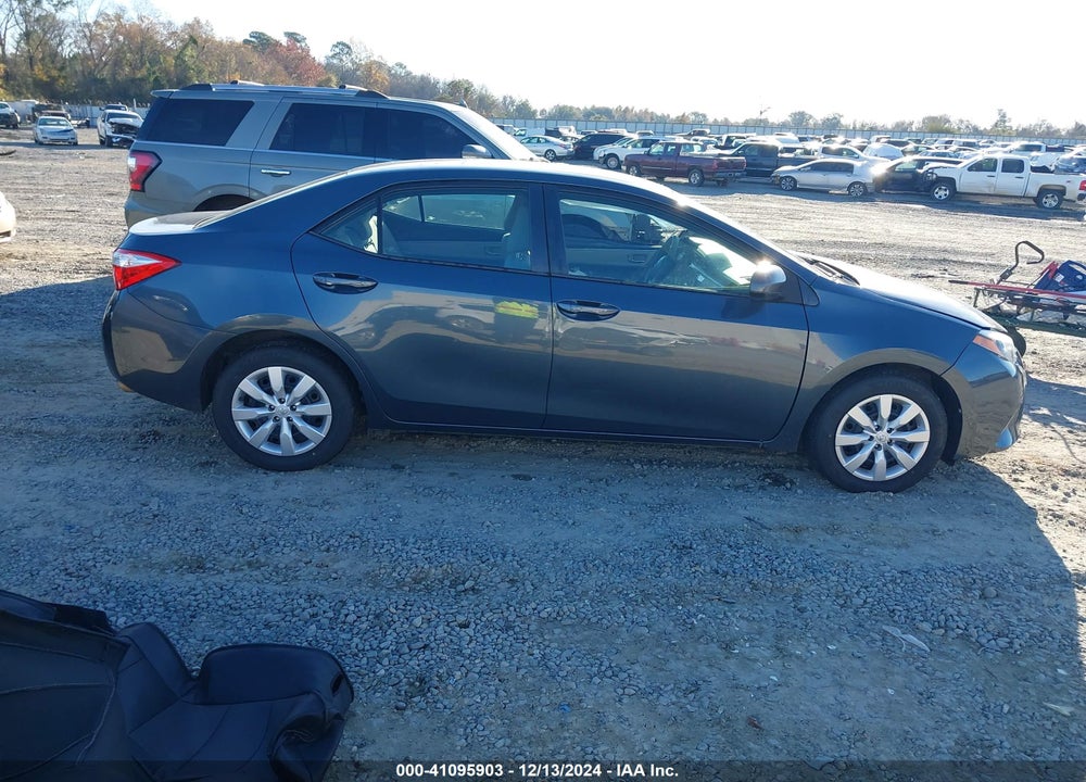2015 TOYOTA COROLLA LE VIN: 2T1BURHE3FC448443