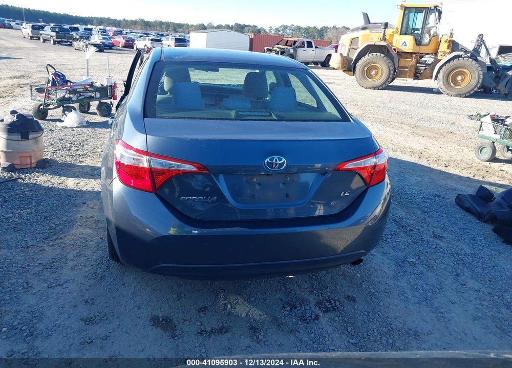 2015 TOYOTA COROLLA LE VIN: 2T1BURHE3FC448443