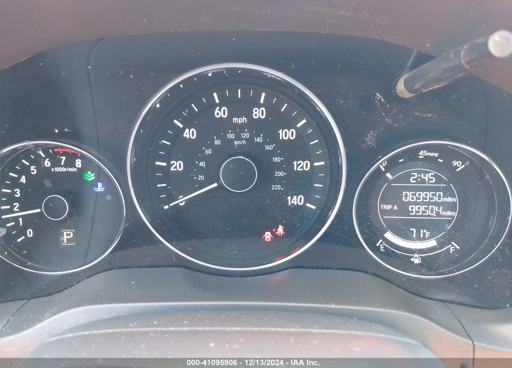 2018 HONDA HR-V LX VIN: 3CZRU5H3XJM703623