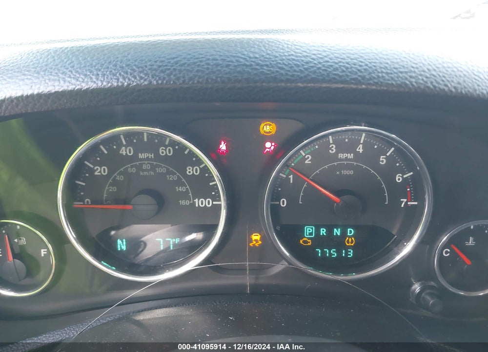 2012 JEEP WRANGLER UNLIMITED SPORT VIN: 1C4HJWDGXCL137864