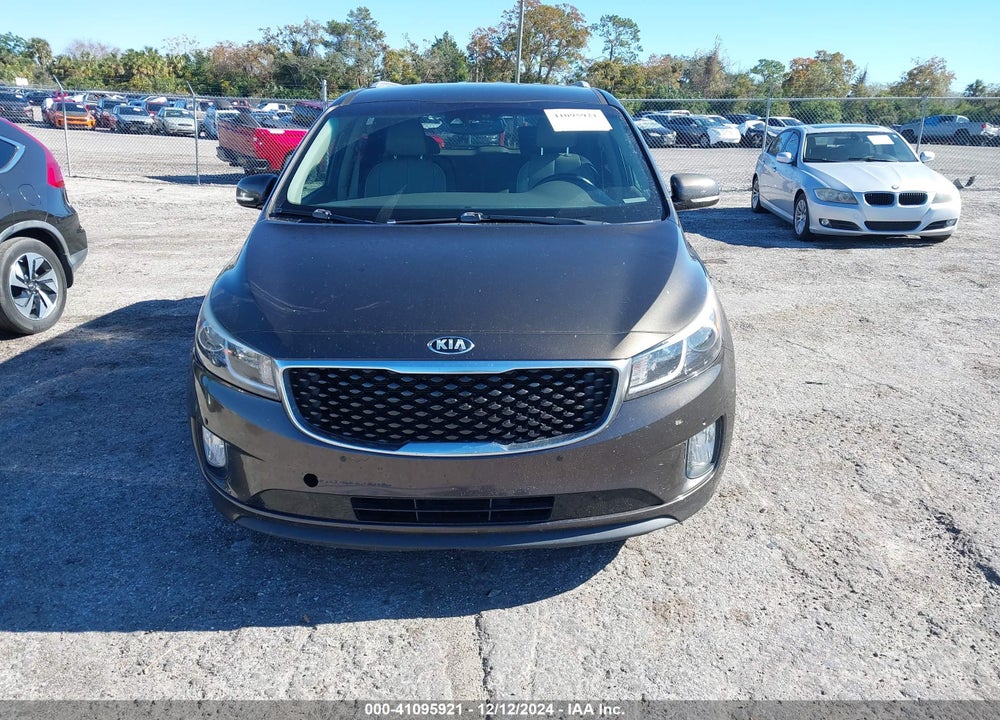 2017 KIA SEDONA EX VIN: KNDMC5C1XH6343255