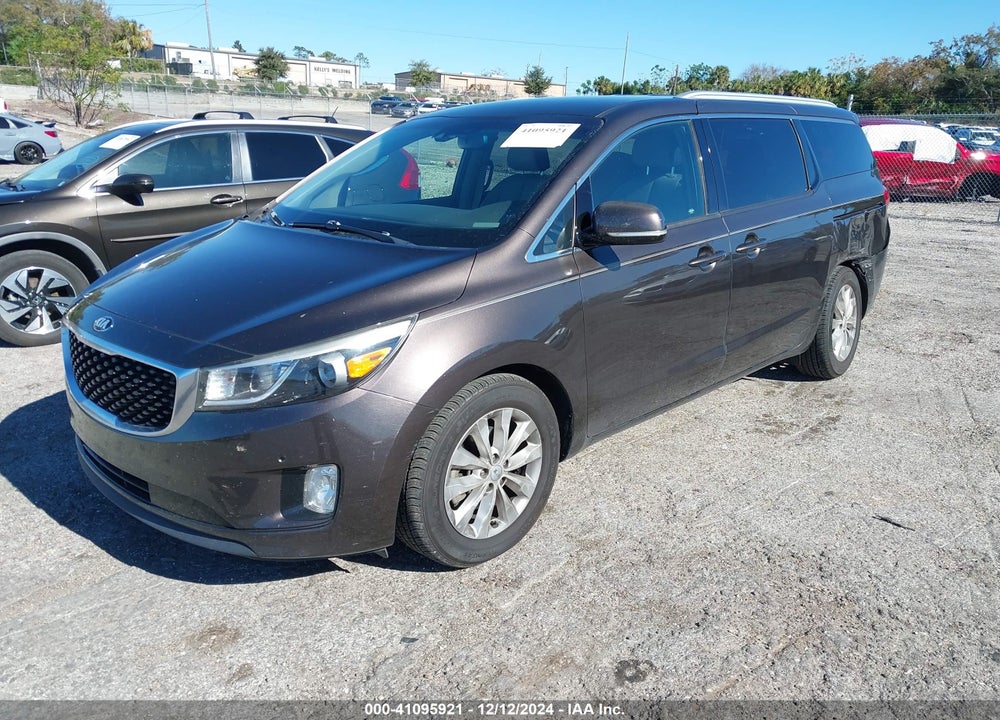 2017 KIA SEDONA EX VIN: KNDMC5C1XH6343255
