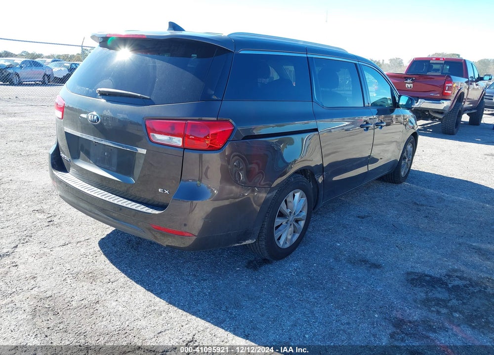 2017 KIA SEDONA EX VIN: KNDMC5C1XH6343255
