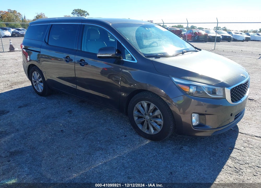 2017 KIA SEDONA EX VIN: KNDMC5C1XH6343255