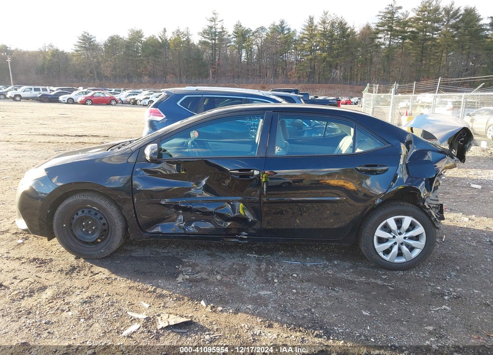 2016 TOYOTA COROLLA LE VIN: 2T1BURHE1GC706881