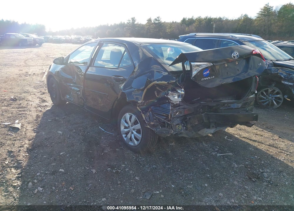2016 TOYOTA COROLLA LE VIN: 2T1BURHE1GC706881