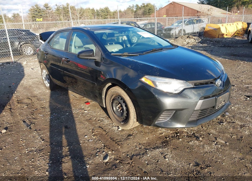 2016 TOYOTA COROLLA LE VIN: 2T1BURHE1GC706881