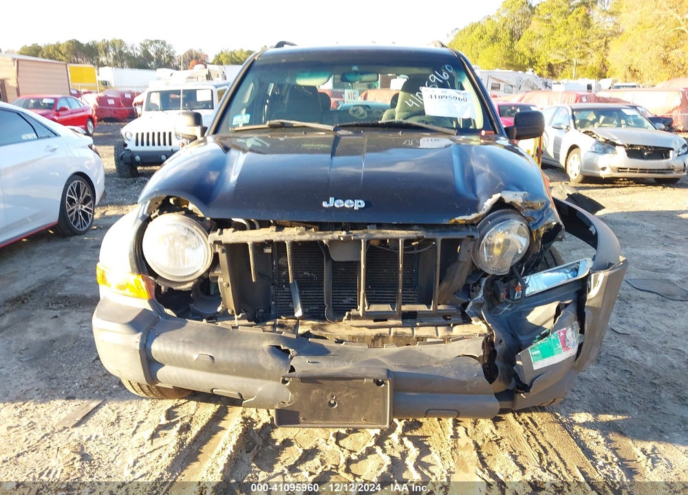 2006 JEEP LIBERTY SPORT VIN: 1J4GL48KX6W290119