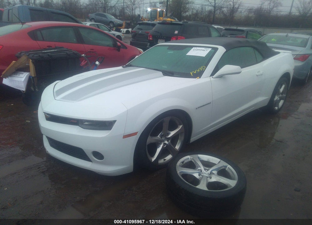 2015 CHEVROLET CAMARO VIN: 2G1FF3D35F9235032