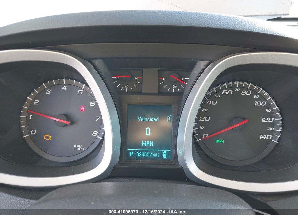 2012 CHEVROLET EQUINOX 1LT VIN: 2GNALDEK8C1214845