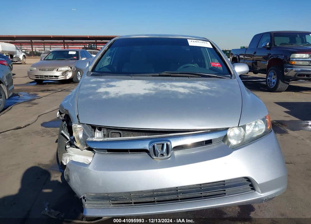 2006 HONDA CIVIC LX VIN: JHMFA16596S004429