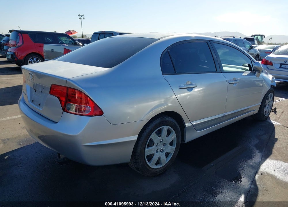 2006 HONDA CIVIC LX VIN: JHMFA16596S004429