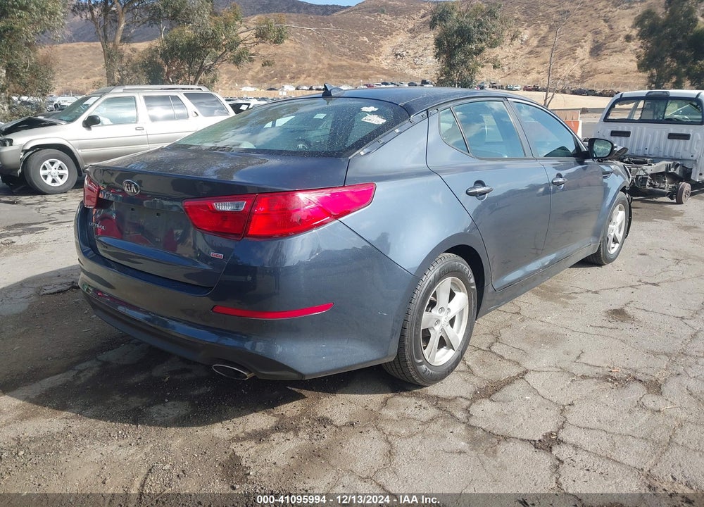 2015 KIA OPTIMA LX VIN: KNAGM4A70F5551589