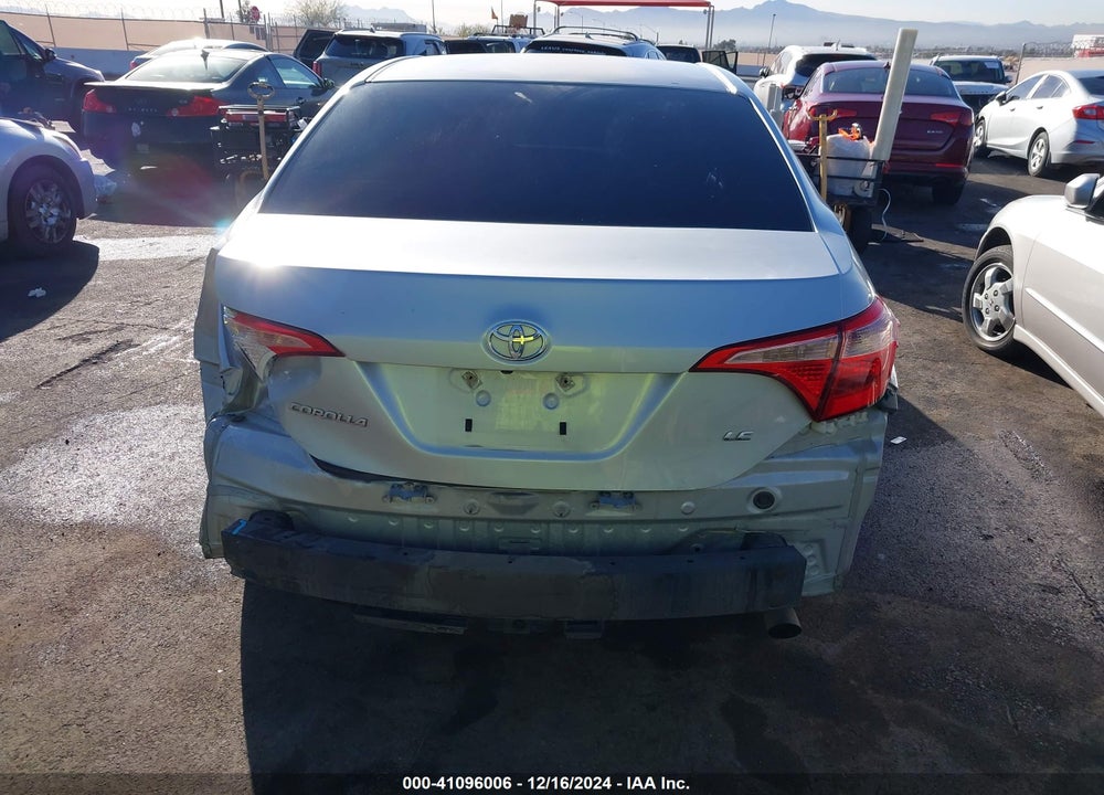 2017 TOYOTA COROLLA LE VIN: 2T1BURHE0HC927597