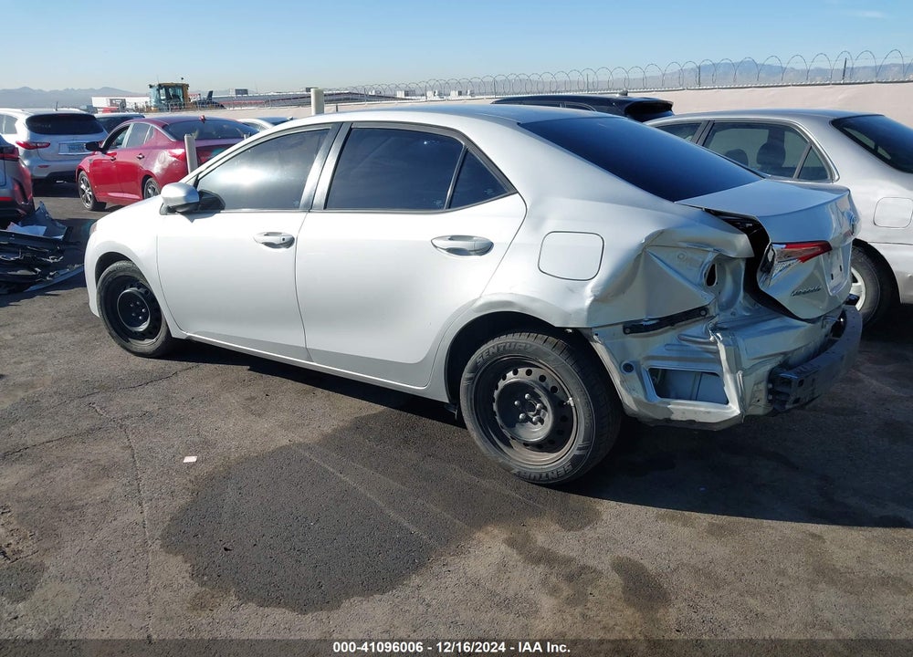 2017 TOYOTA COROLLA LE VIN: 2T1BURHE0HC927597