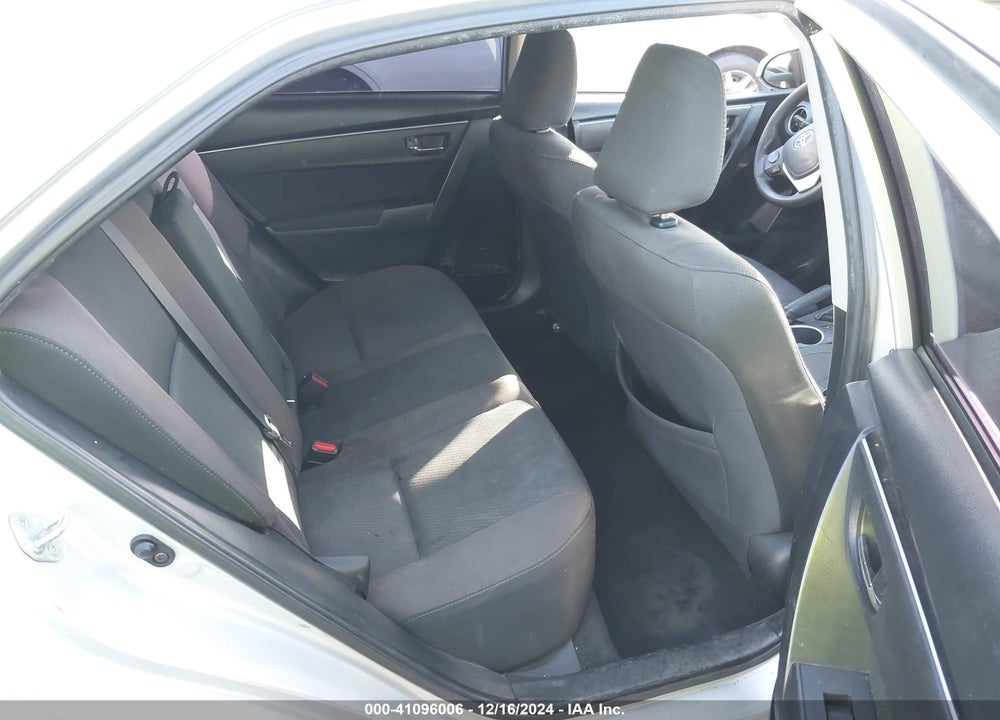 2017 TOYOTA COROLLA LE VIN: 2T1BURHE0HC927597
