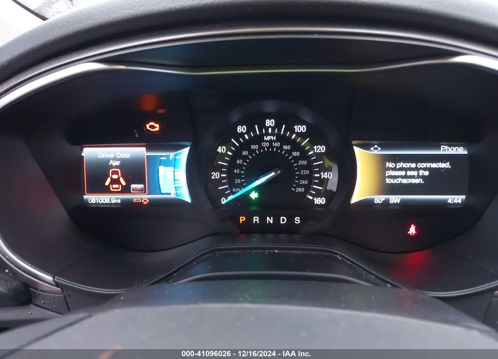 2019 FORD FUSION SEL VIN: 3FA6P0CD1KR196124