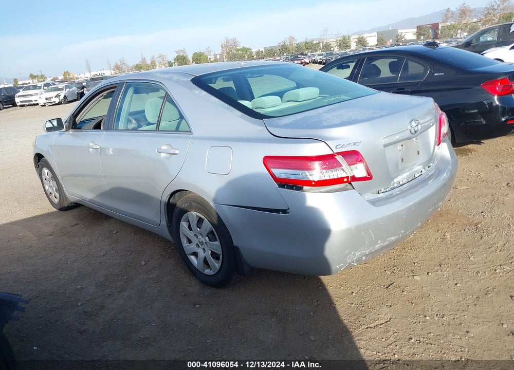 2011 TOYOTA CAMRY LE VIN: 4T4BF3EK7BR102377