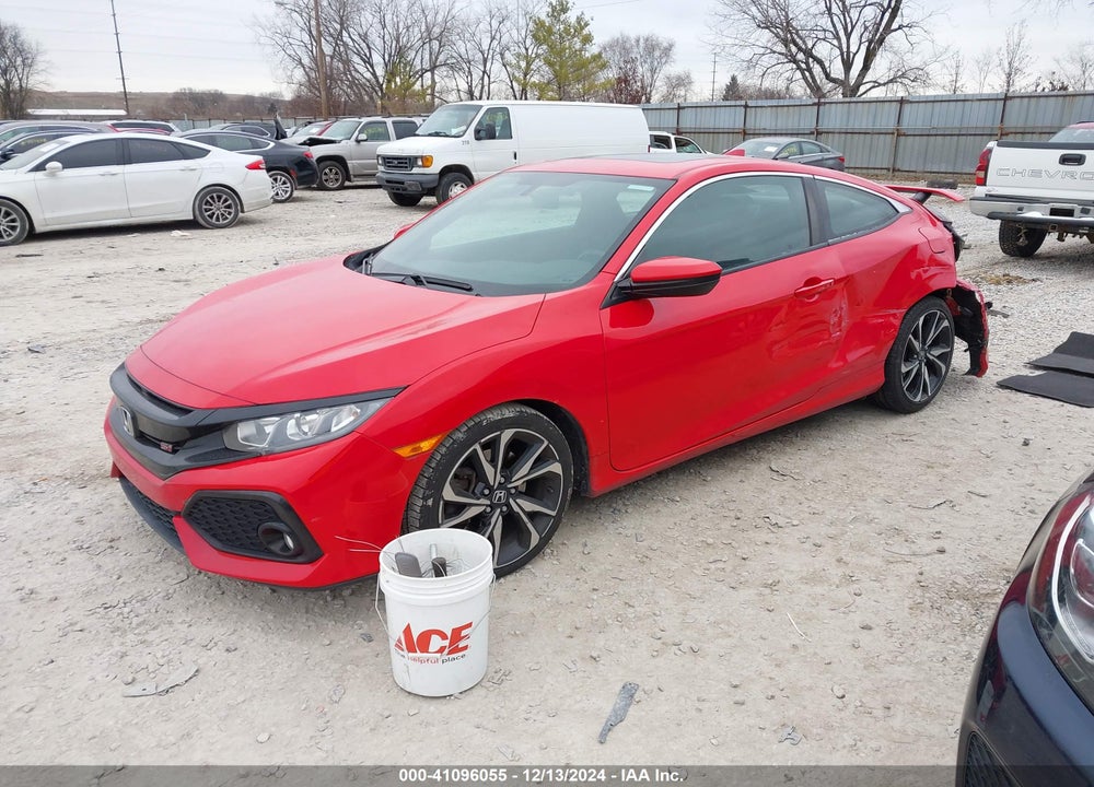 2017 HONDA CIVIC SI VIN: 2HGFC3A54HH750846