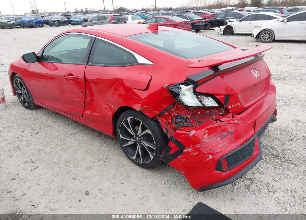 2017 HONDA CIVIC SI VIN: 2HGFC3A54HH750846