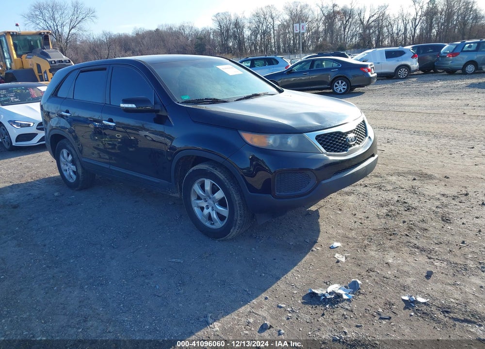 2012 KIA SORENTO LX VIN: 5XYKT3A1XCG202772