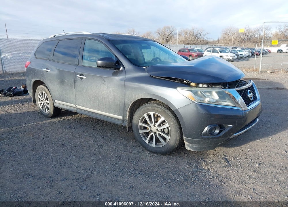 2013 NISSAN PATHFINDER SV VIN: 5N1AR2MN2DC640299