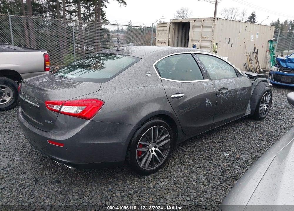2017 MASERATI GHIBLI S VIN: ZAM57RSS4H1223826