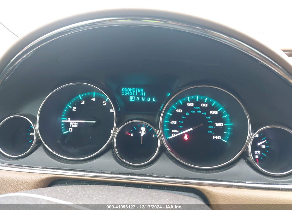2013 BUICK ENCLAVE LEATHER VIN: 5GAKRCKD6DJ114196