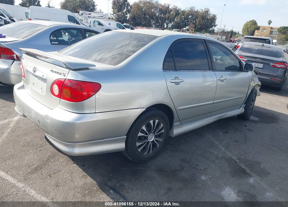 2003 TOYOTA COROLLA S VIN: 1NXBR32E63Z020089