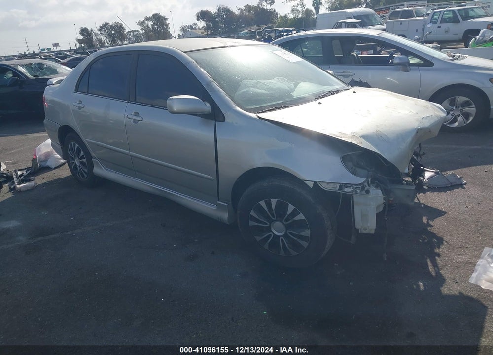2003 TOYOTA COROLLA S VIN: 1NXBR32E63Z020089