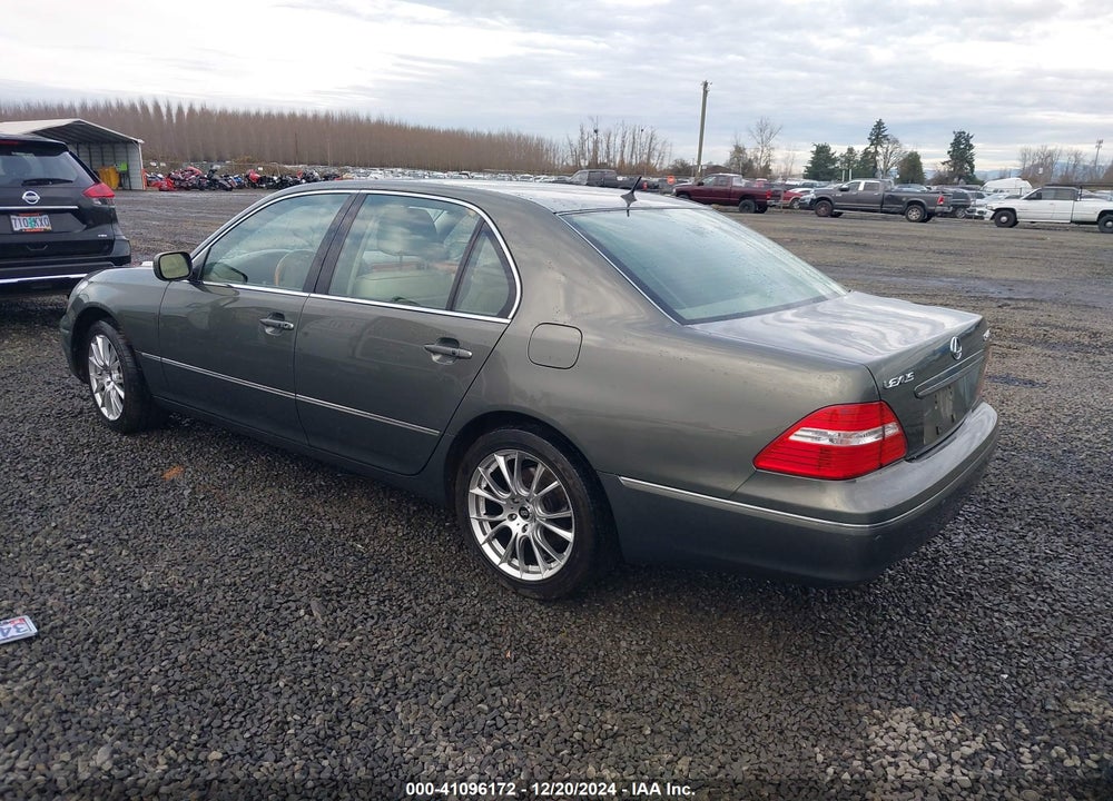 2005 LEXUS LS 430 VIN: JTHBN36F355008822