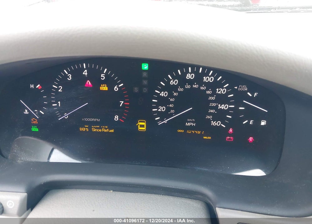 2005 LEXUS LS 430 VIN: JTHBN36F355008822