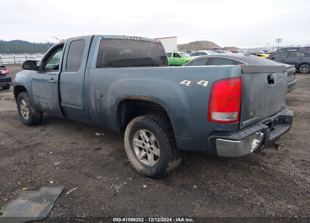 2007 GMC SIERRA 1500 SLT VIN: 2GTEK19JX71690629