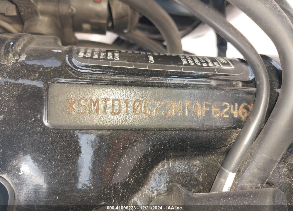 2022 TRIUMPH MOTORCYCLE BONNEVILLE T100 VIN: SMTD10G73NTAF6246