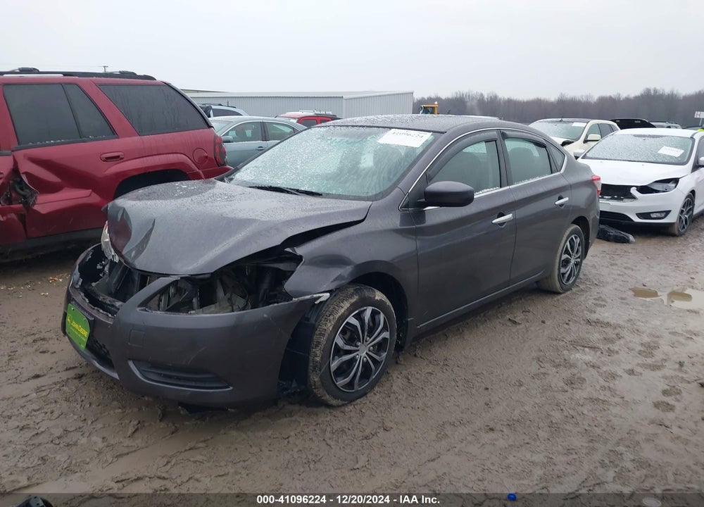 2015 NISSAN SENTRA SV VIN: 3N1AB7AP4FY374745