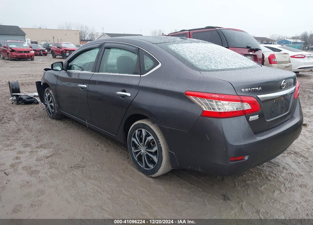 2015 NISSAN SENTRA SV VIN: 3N1AB7AP4FY374745