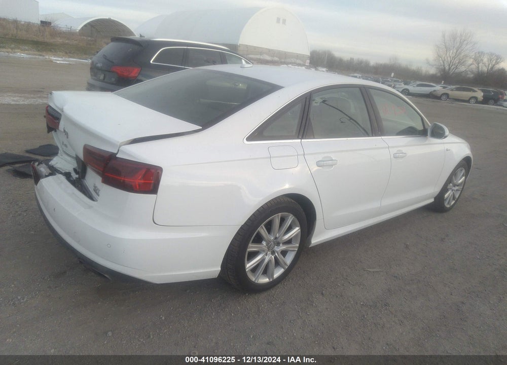 2016 AUDI A6 3.0T PREMIUM PLUS VIN: WAUFGAFC9GN001624